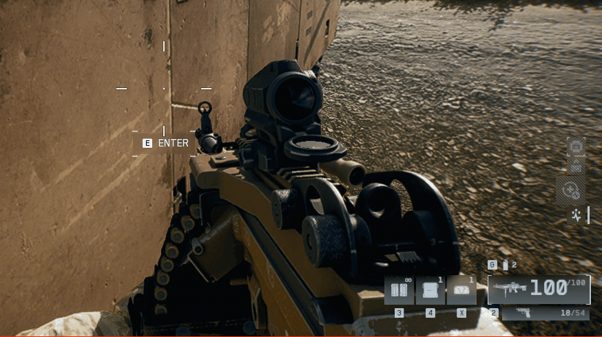 Screen recording of player changing seats